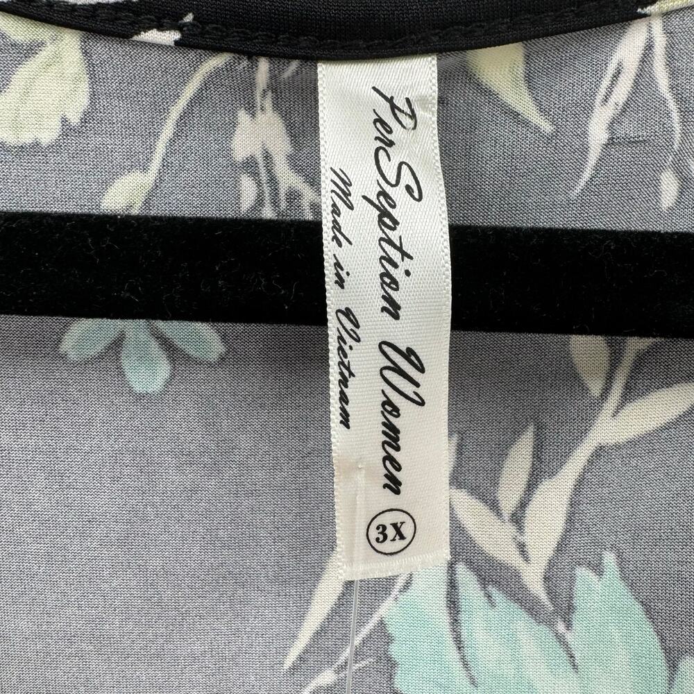 NWT PS floral wrap blouse - Picture 2 of 7